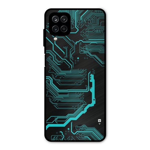 Tech Art Metal Back Case for Galaxy A12