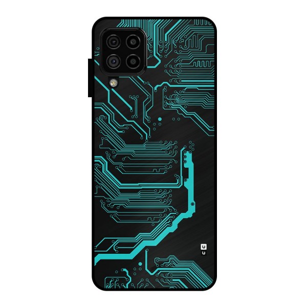 Tech Art Metal Back Case for Galaxy A22 4G