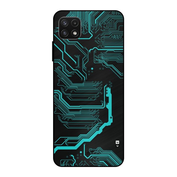 Tech Art Metal Back Case for Galaxy A22 5G