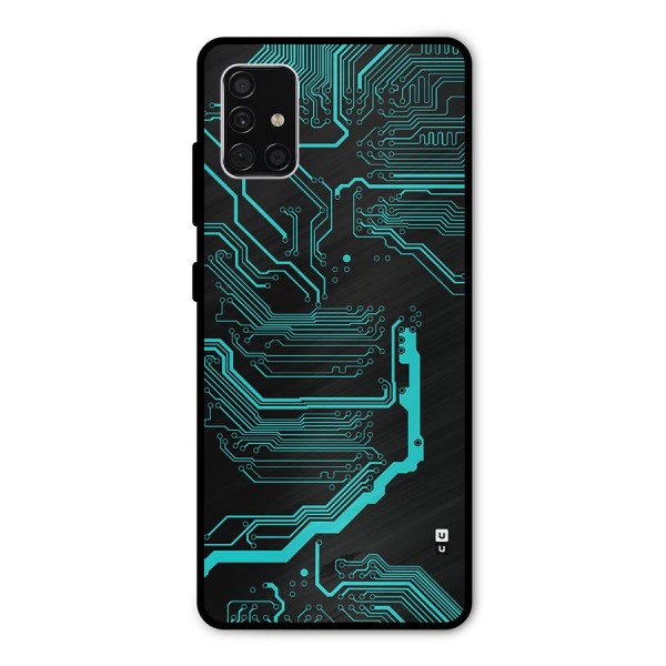 Tech Art Metal Back Case for Galaxy A51