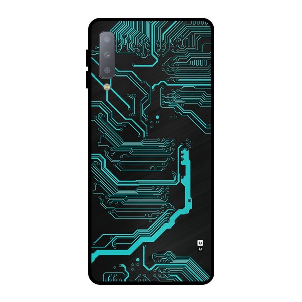 Tech Art Metal Back Case for Galaxy A7 (2018)