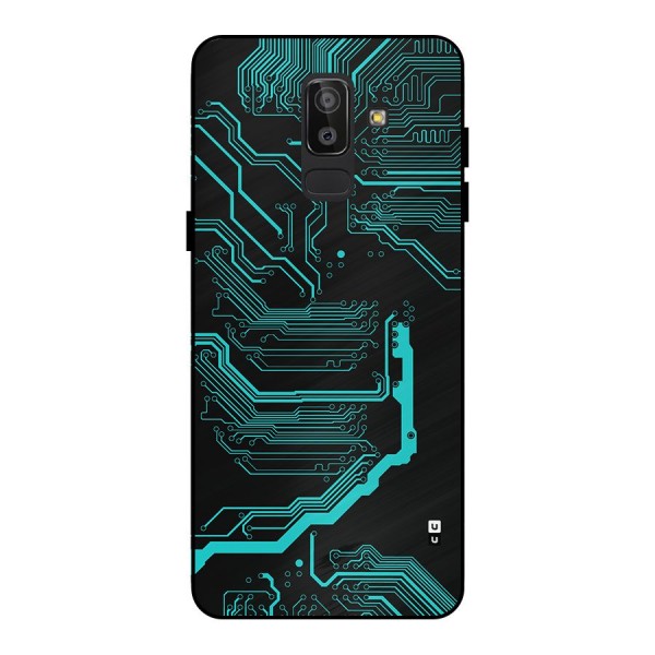 Tech Art Metal Back Case for Galaxy J8