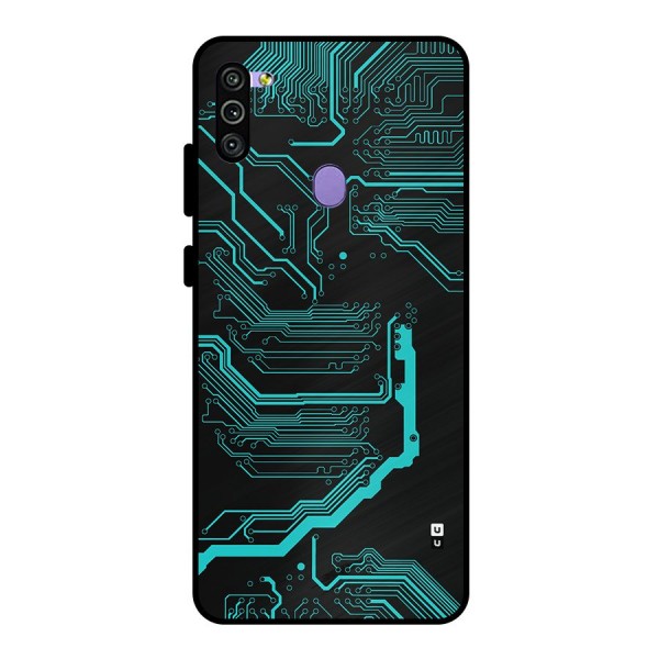 Tech Art Metal Back Case for Galaxy M11