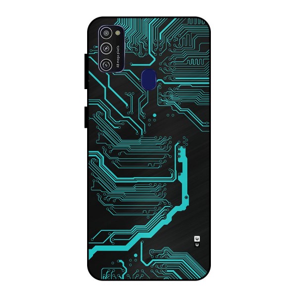 Tech Art Metal Back Case for Galaxy M21