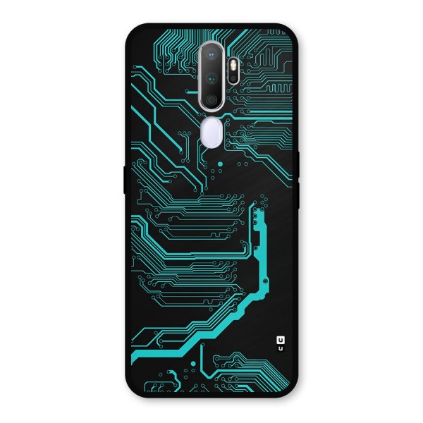 Tech Art Metal Back Case for Oppo A5 (2020)