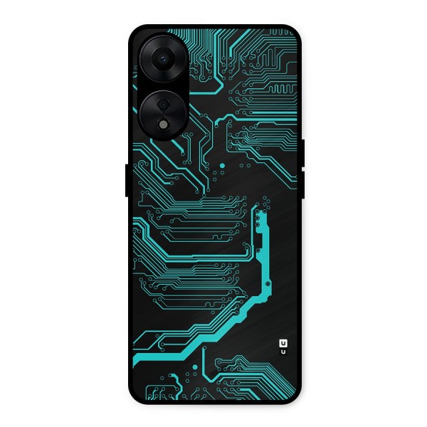 Tech Art Metal Back Case for Oppo A78 5G