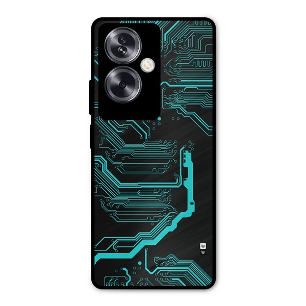 Tech Art Metal Back Case for Oppo A79 5G