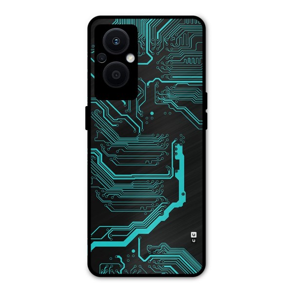 Tech Art Metal Back Case for Oppo F21 Pro 5G