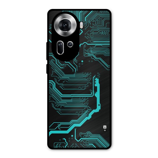 Tech Art Metal Back Case for Oppo Reno11 5G