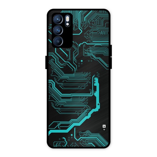 Tech Art Metal Back Case for Oppo Reno6 5G