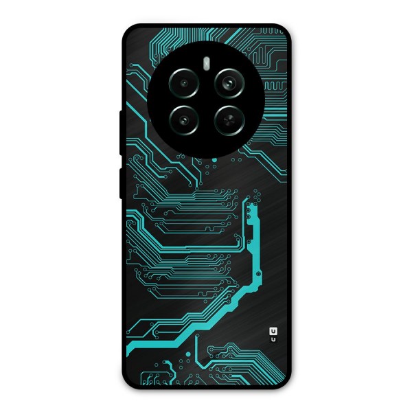 Tech Art Metal Back Case for Realme 12 Plus