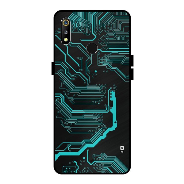 Tech Art Metal Back Case for Realme 3