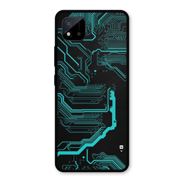 Tech Art Metal Back Case for Realme C11 2021