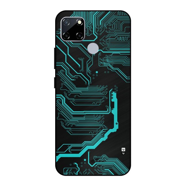 Tech Art Metal Back Case for Realme Narzo 30A