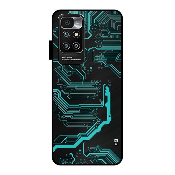 Tech Art Metal Back Case for Redmi 10 Prime