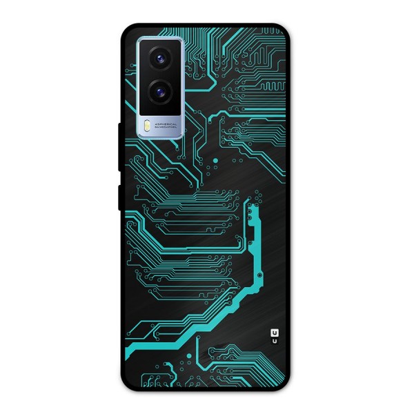 Tech Art Metal Back Case for Vivo V21e 5G