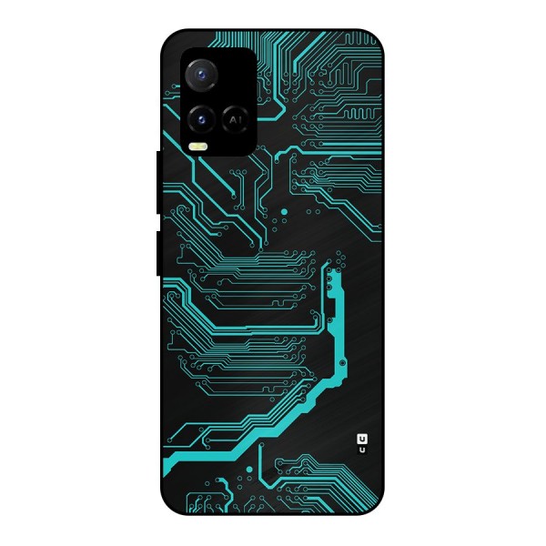 Tech Art Metal Back Case for Vivo Y21G