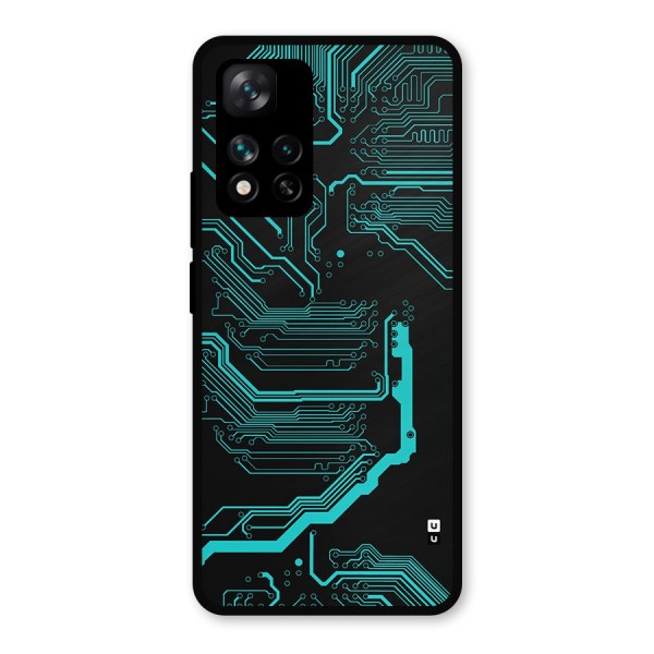 Tech Art Metal Back Case for Xiaomi 11i Hypercharge 5G