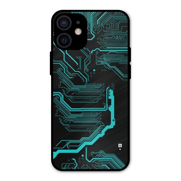 Tech Art Metal Back Case for iPhone 12 Mini