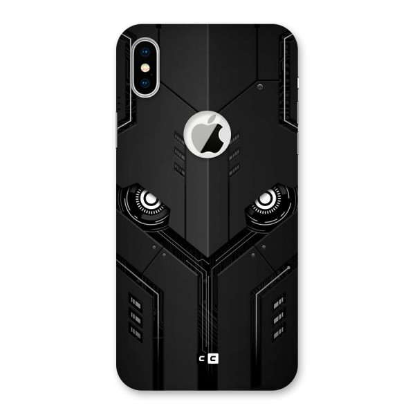 Tech Eye Back Case for iPhone XS Logo Cut