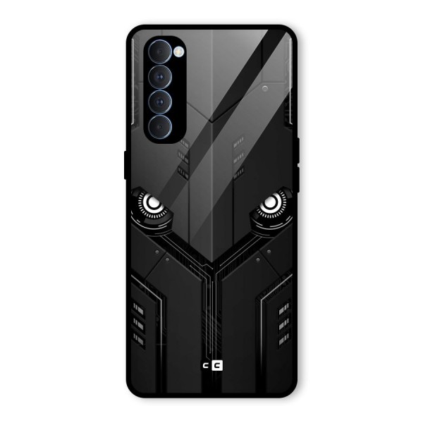 Tech Eye Glass Back Case for Oppo Reno4 Pro