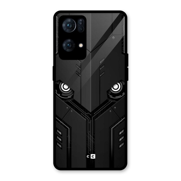 Tech Eye Glass Back Case for Oppo Reno7 Pro 5G