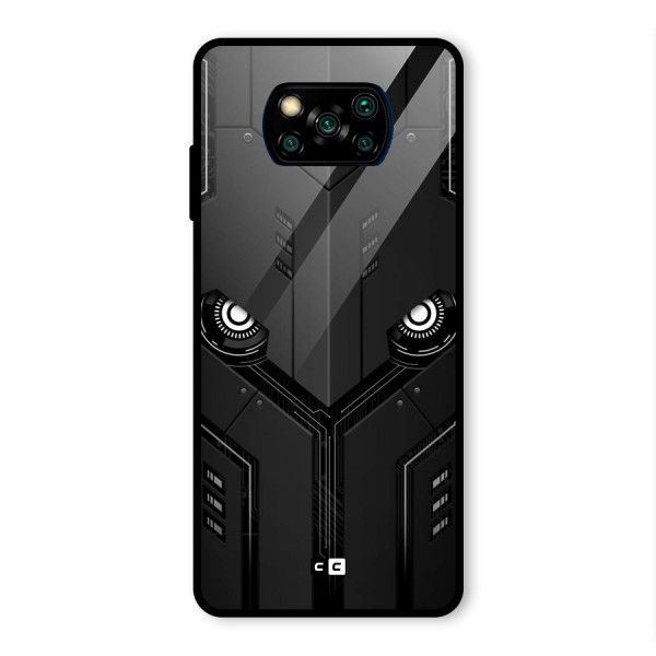 Tech Eye Glass Back Case for Poco X3 Pro