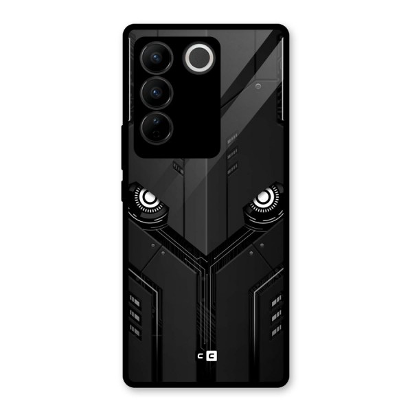 Tech Eye Glass Back Case for Vivo V27 Pro