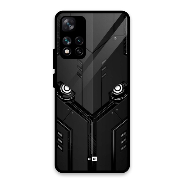 Tech Eye Glass Back Case for Xiaomi 11i HyperCharge 5G