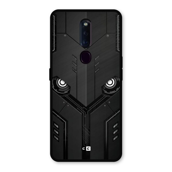 Tech Eye Metal Back Case for Oppo F11 Pro