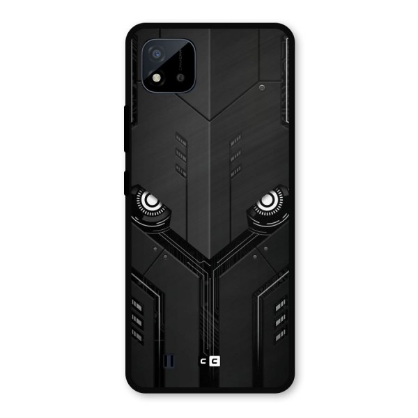 Tech Eye Metal Back Case for Realme C11 2021