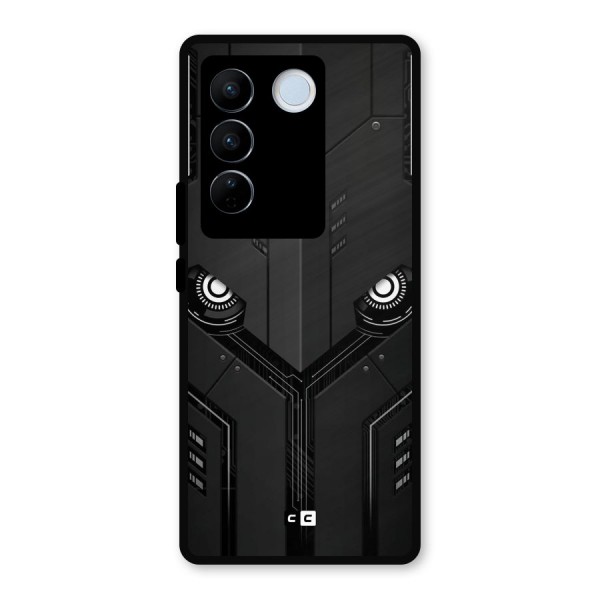 Tech Eye Metal Back Case for Vivo V27 Pro