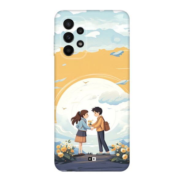 Teenage Anime Couple Back Case for Galaxy A23