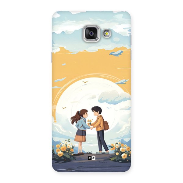 Teenage Anime Couple Back Case for Galaxy A7 (2016)