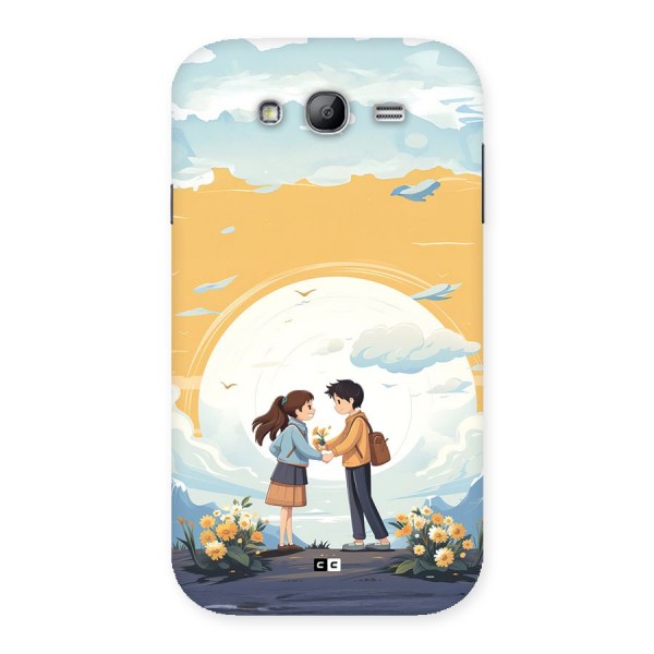 Teenage Anime Couple Back Case for Galaxy Grand