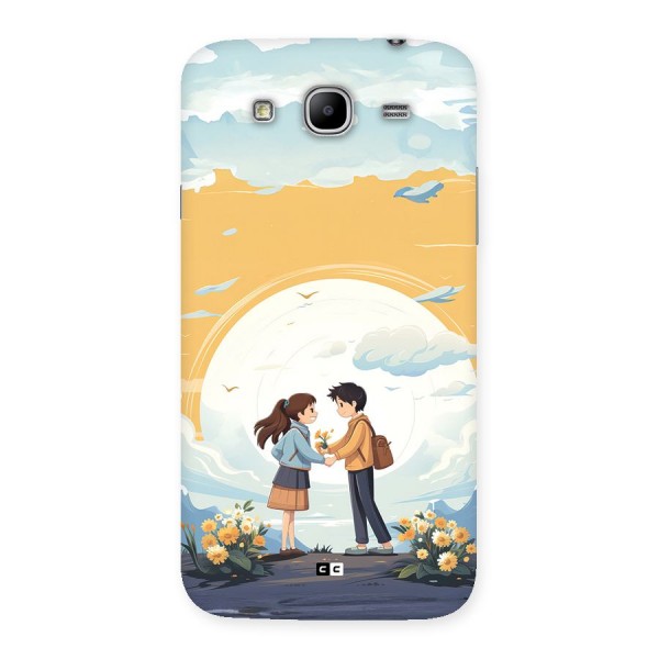 Teenage Anime Couple Back Case for Galaxy Mega 5.8