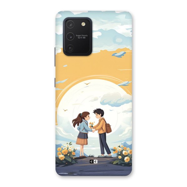 Teenage Anime Couple Back Case for Galaxy S10 Lite