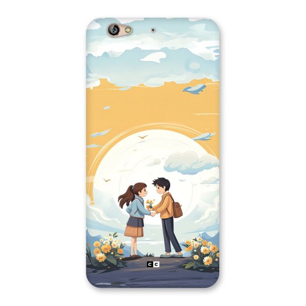 Teenage Anime Couple Back Case for Gionee S6