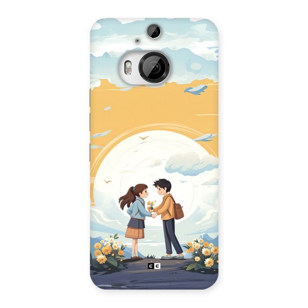 Teenage Anime Couple Back Case for HTC One M9 Plus