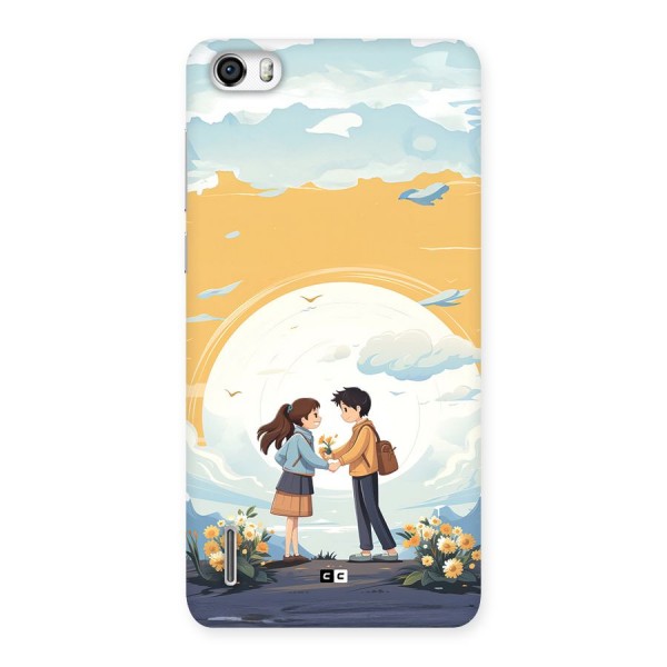 Teenage Anime Couple Back Case for Honor 6