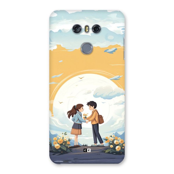 Teenage Anime Couple Back Case for LG G6