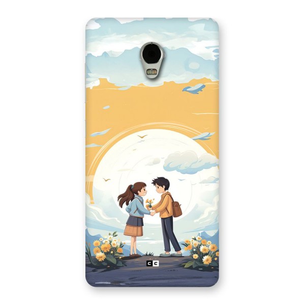 Teenage Anime Couple Back Case for Lenovo Vibe P1