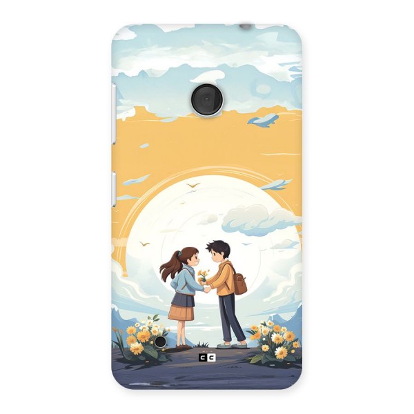 Teenage Anime Couple Back Case for Lumia 530