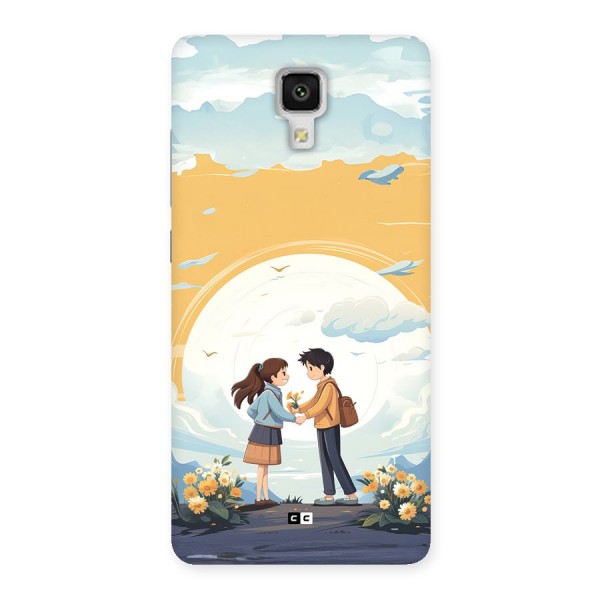 Teenage Anime Couple Back Case for Mi4