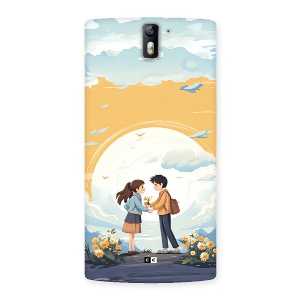 Teenage Anime Couple Back Case for OnePlus One