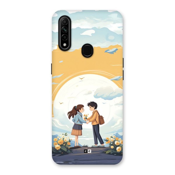 Teenage Anime Couple Back Case for Oppo A31