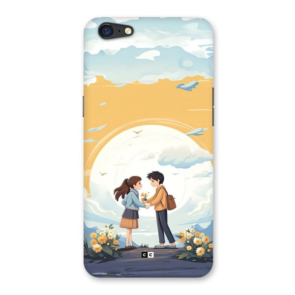 Teenage Anime Couple Back Case for Oppo A71