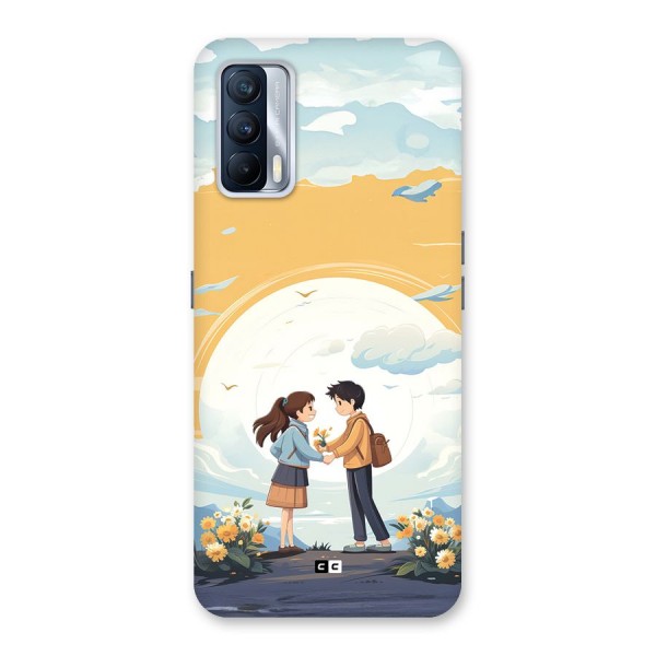 Teenage Anime Couple Back Case for Realme X7