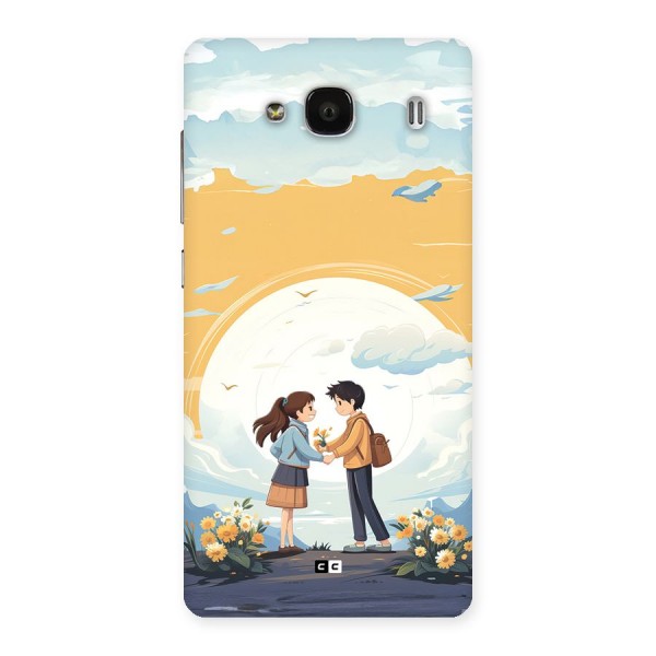 Teenage Anime Couple Back Case for Redmi 2s