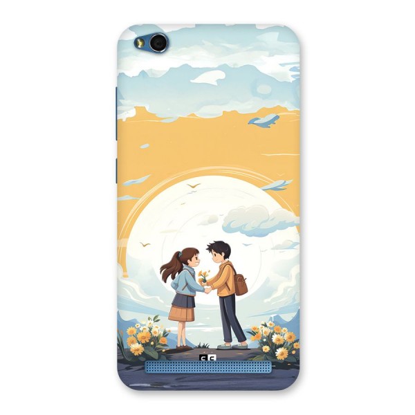 Teenage Anime Couple Back Case for Redmi 5A